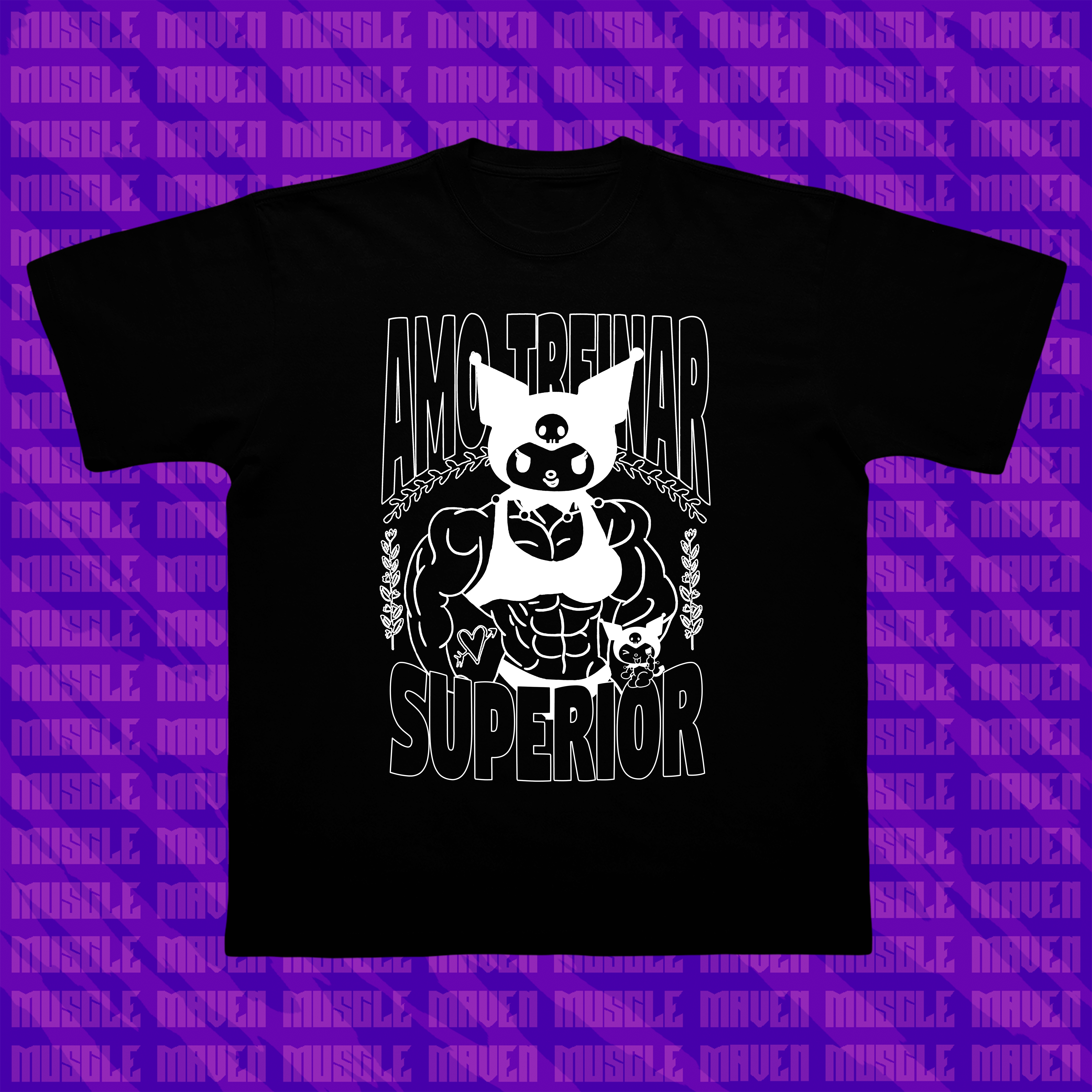 Amo Treinar Superior Dark Mode