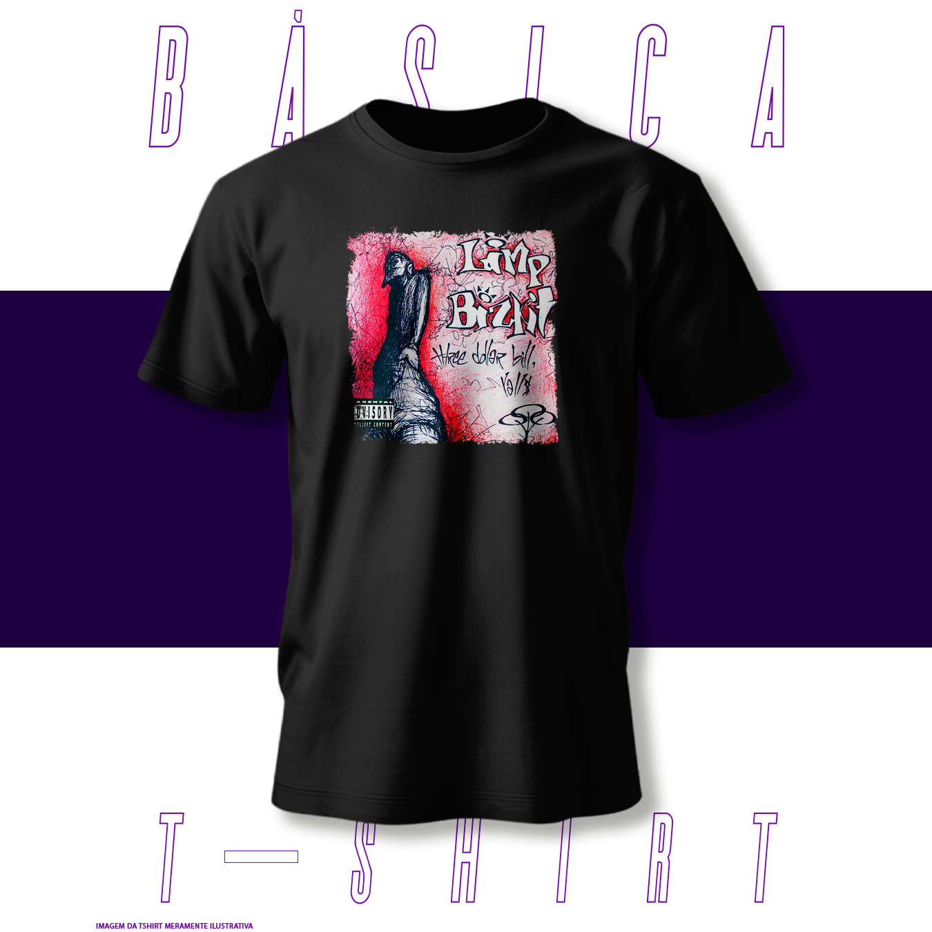 Camiseta Básica - Limpbizkit