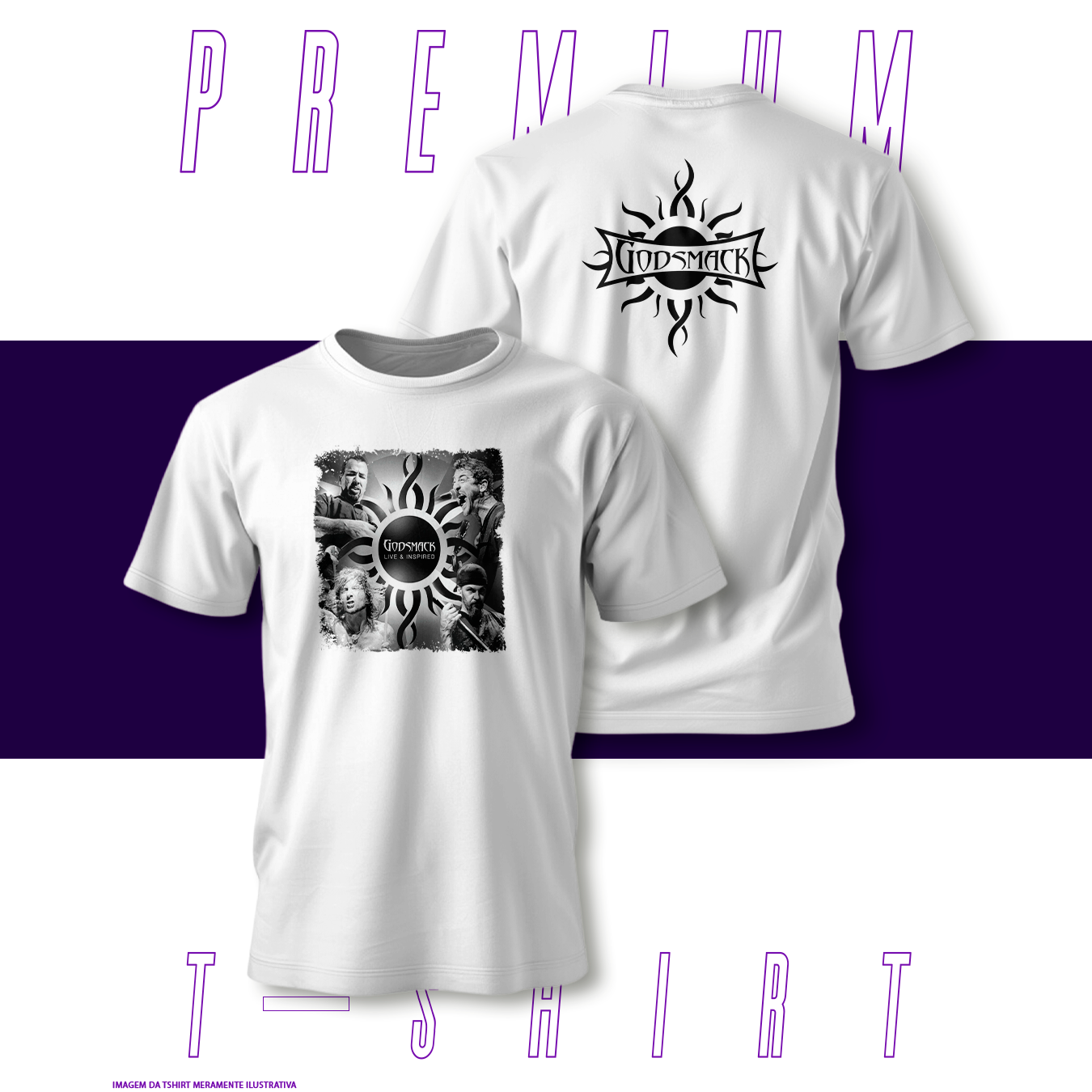 Camiseta Premium - Godsmack