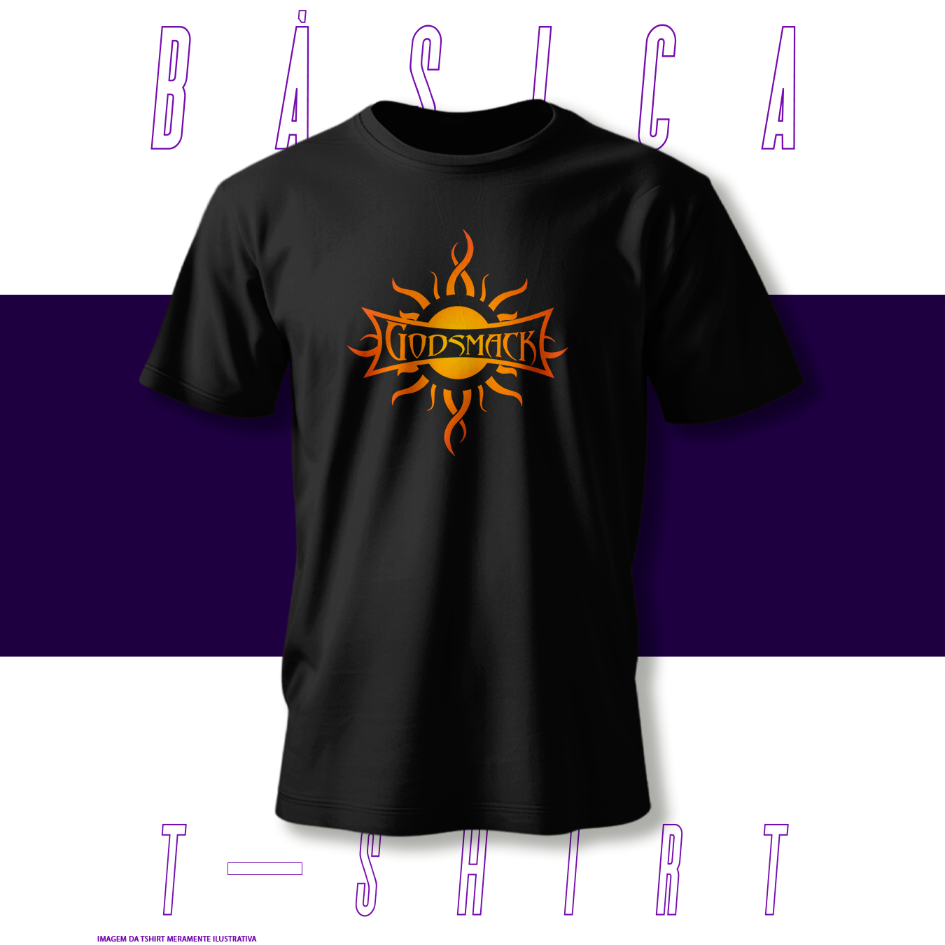 Camiseta Básica - Godsmack