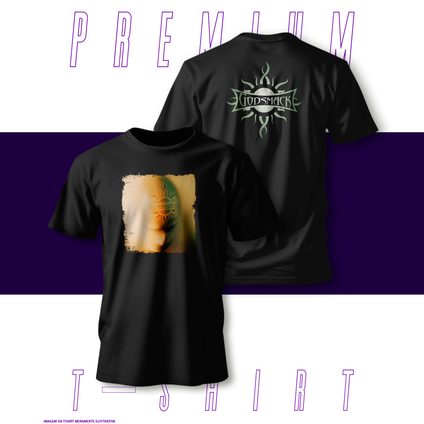 Camiseta Premium - Godsmack