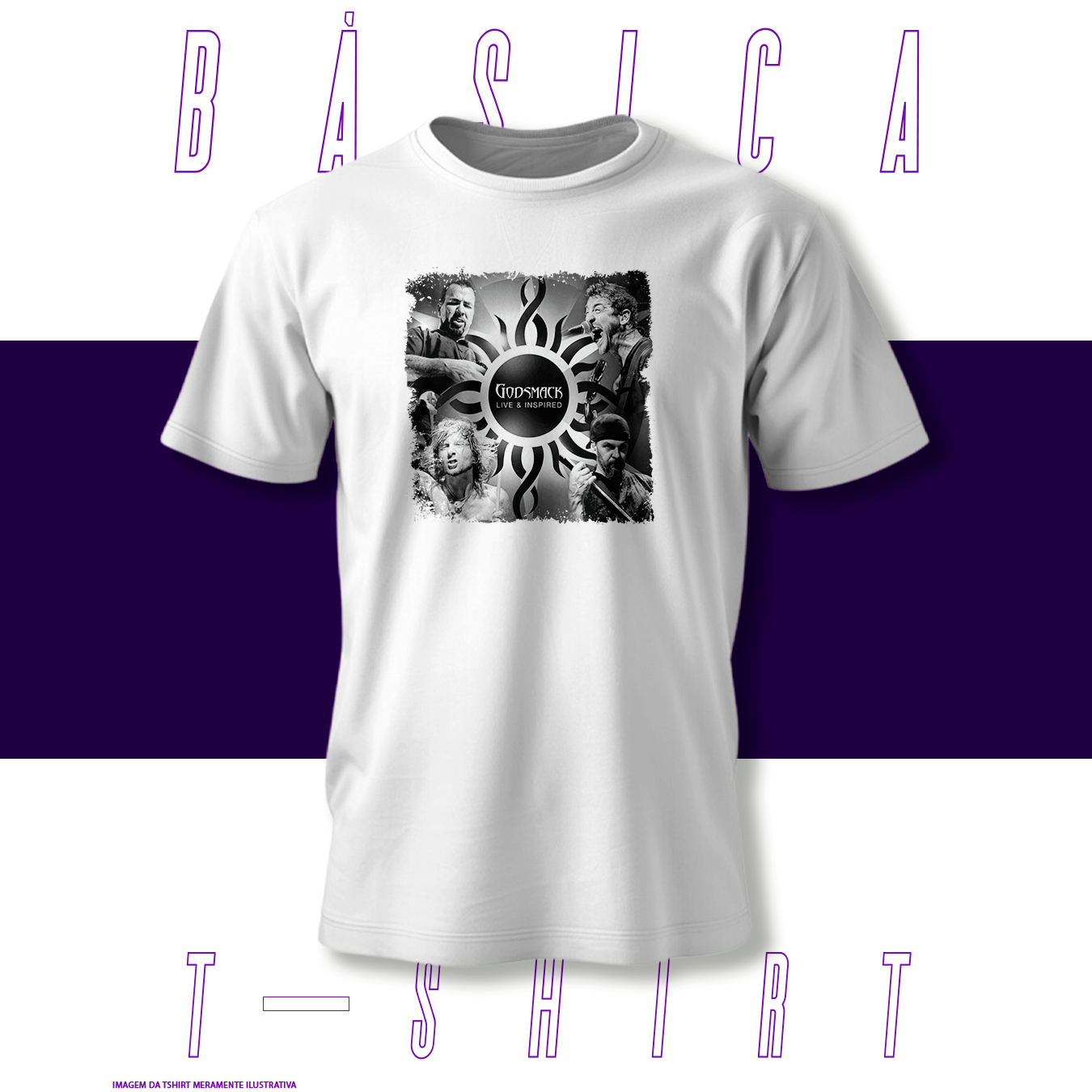 Camiseta Básica - Godsmack