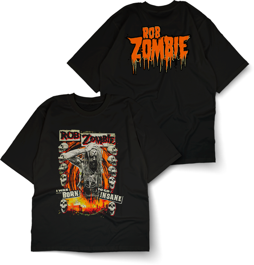 Oversized Unissex - Rob Zombie