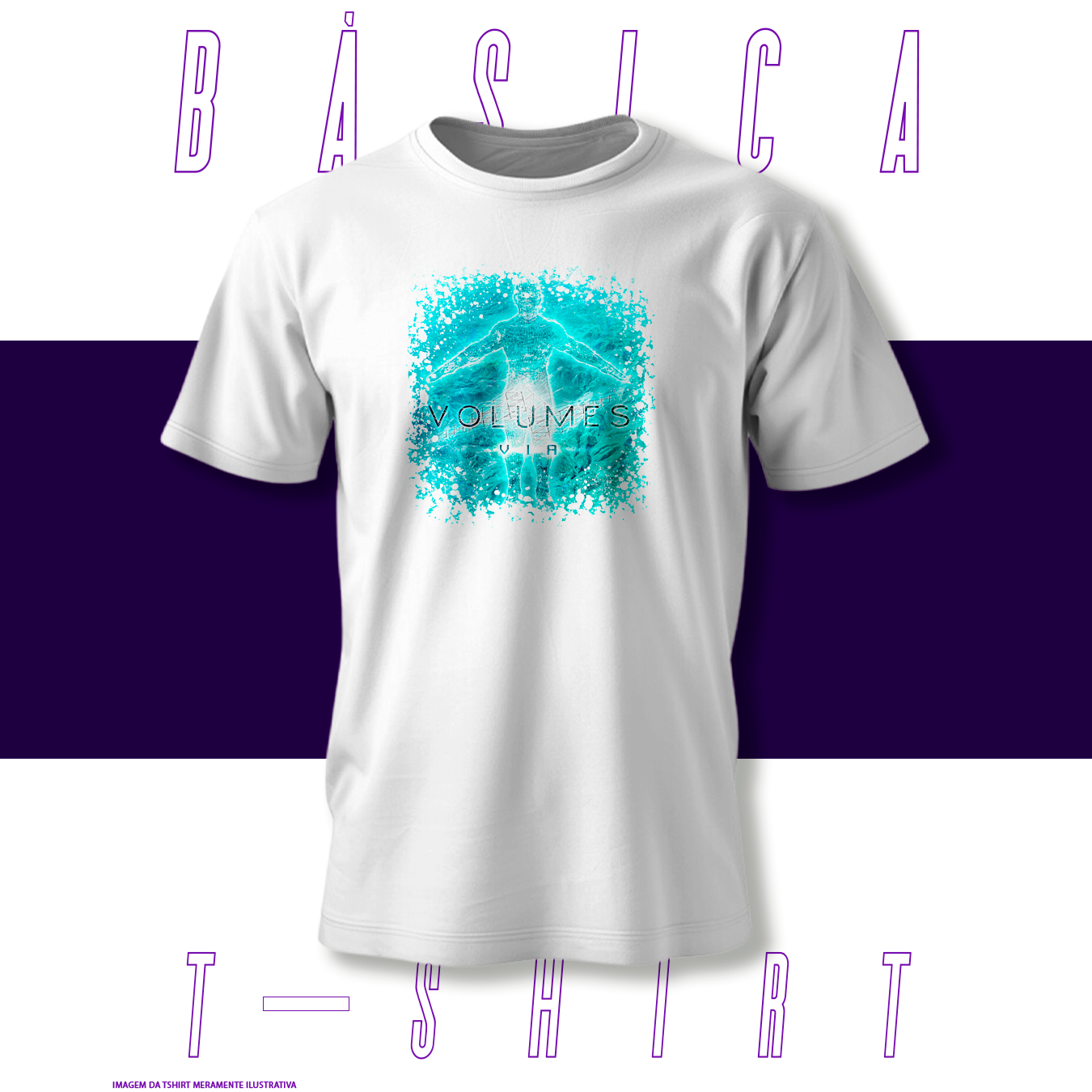 Camiseta Básica - Volumes