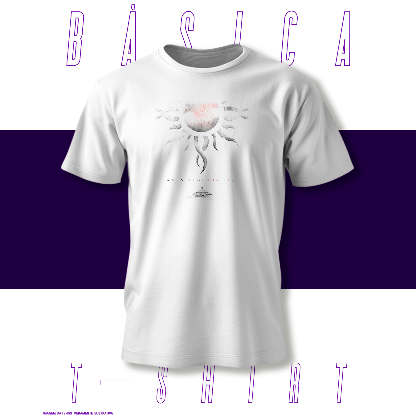 Camiseta Básica - Godsmack