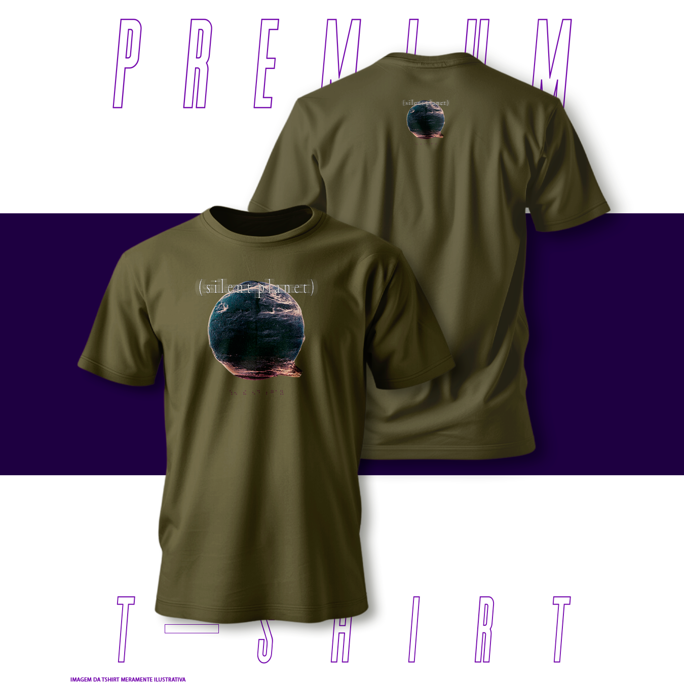 Camiseta Premium - Silent Planet