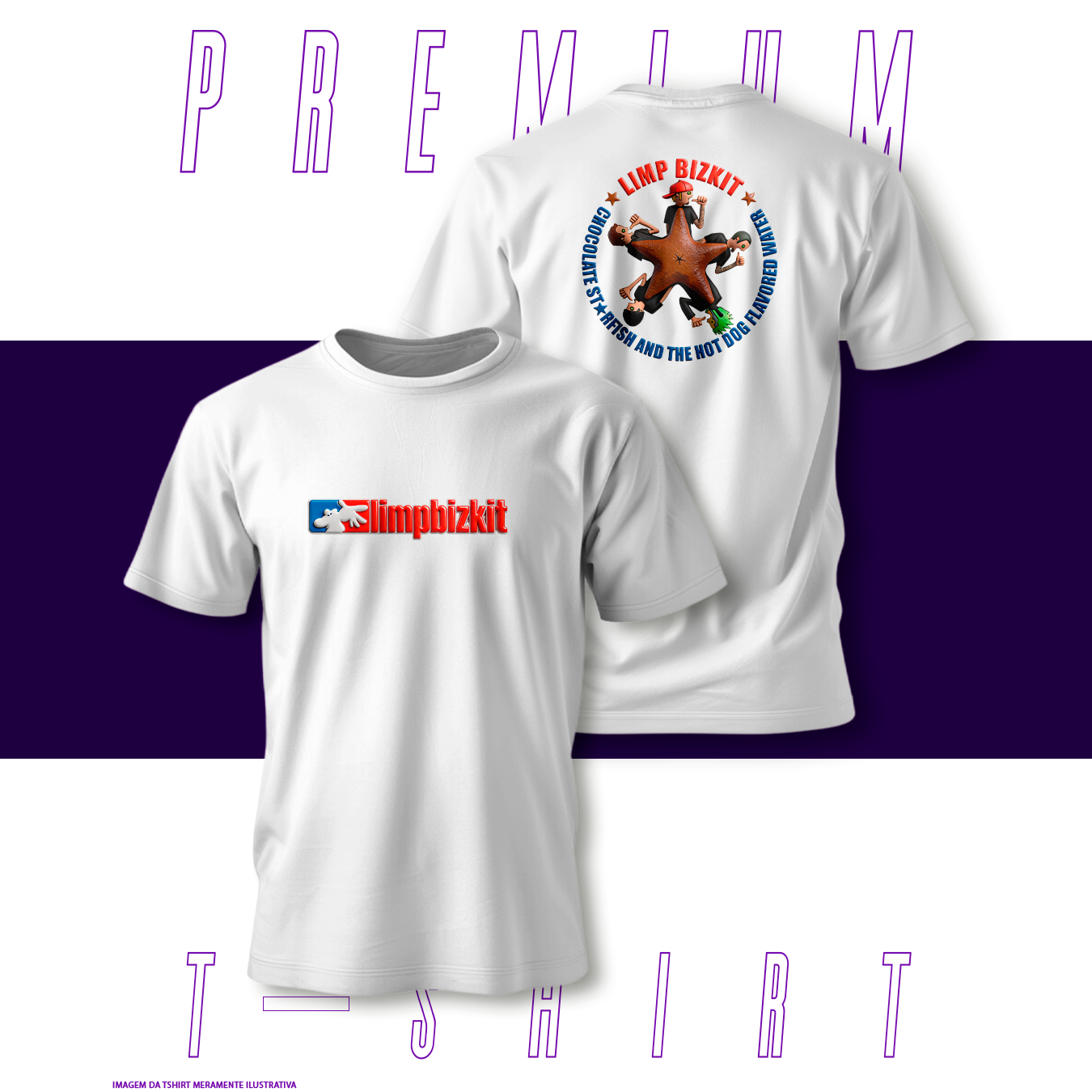 Camiseta Premium - Limpbizkit