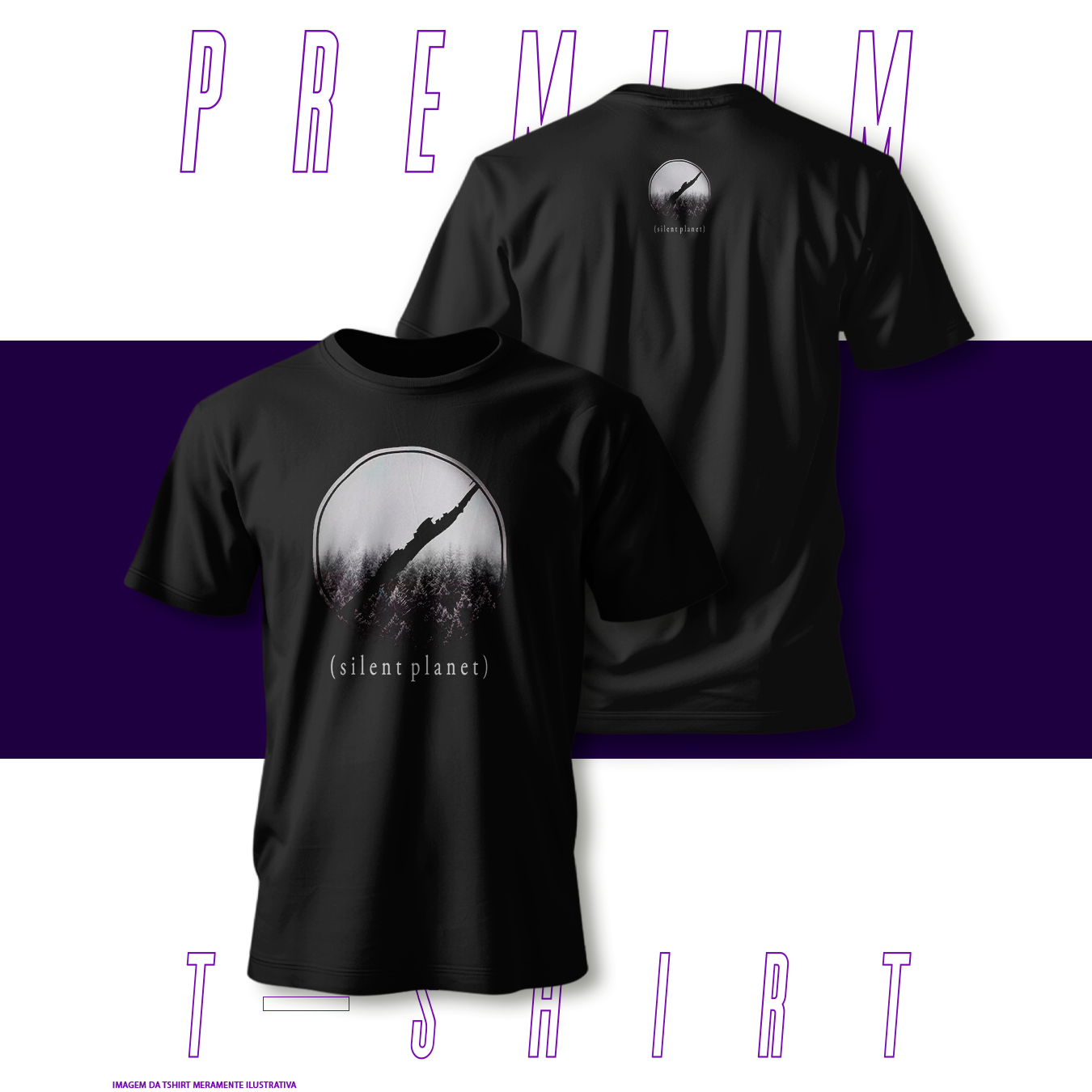 Camiseta Premium - Silent Planet