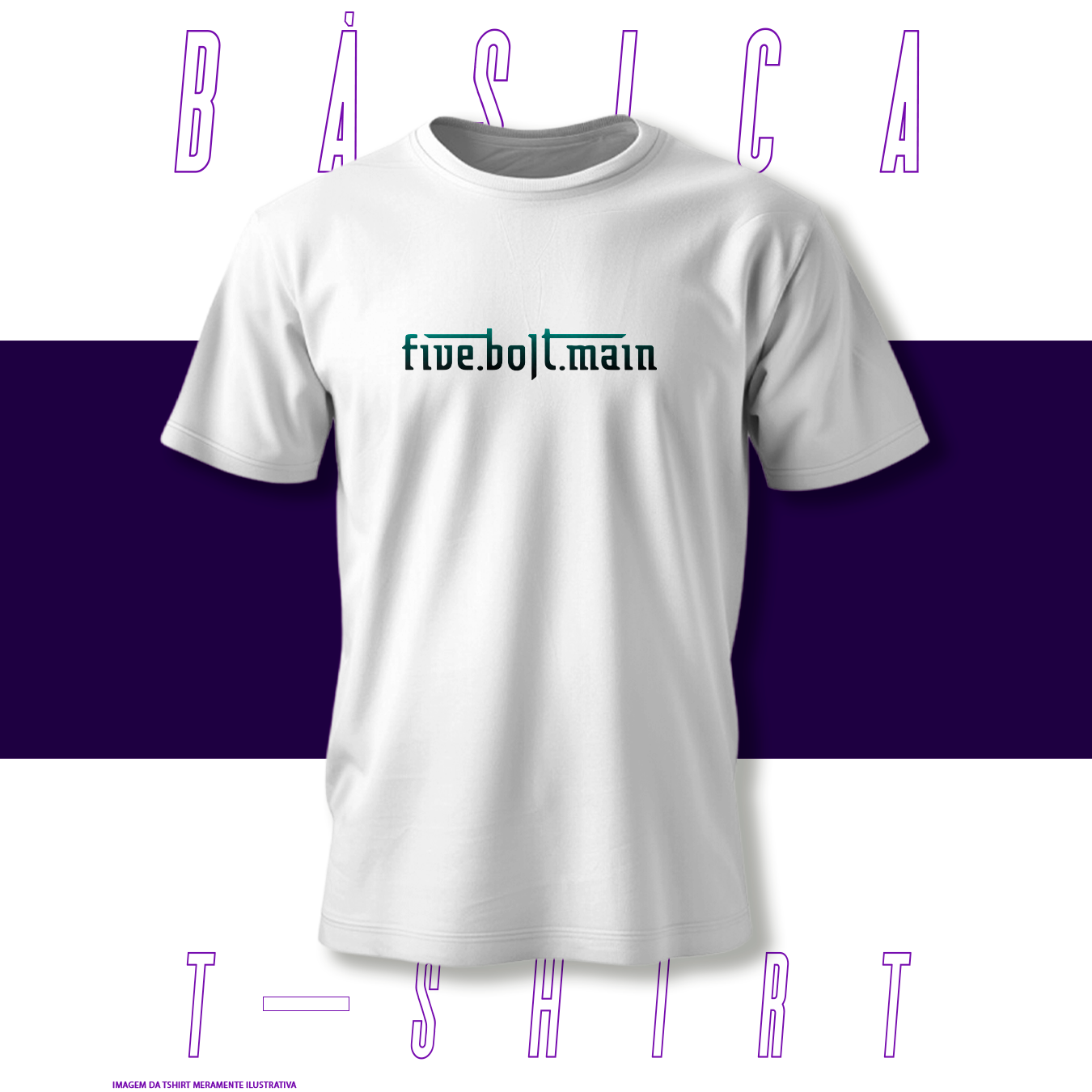 Camiseta Básica - FiveBoltMain