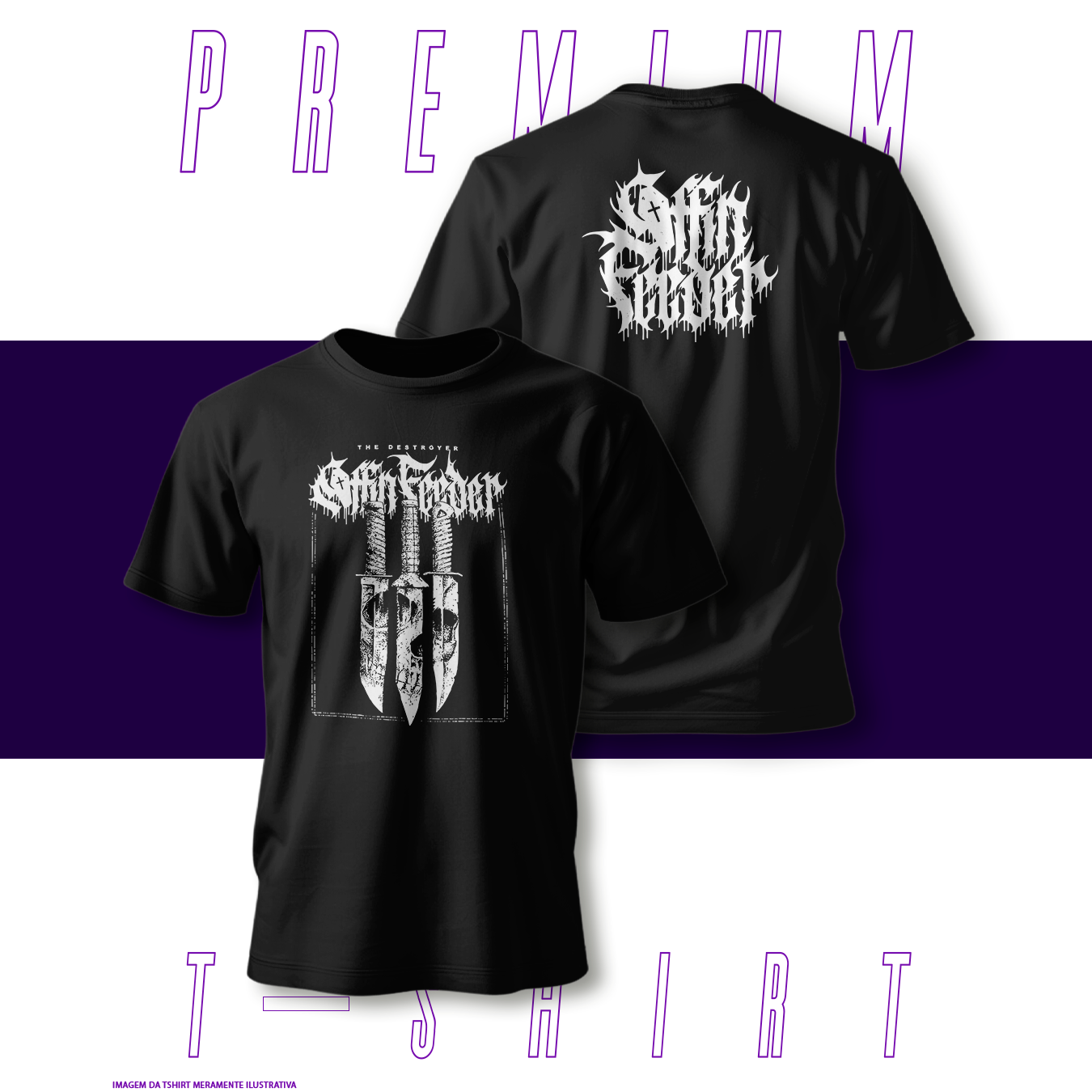 Camiseta Premium - Coffin Feeder