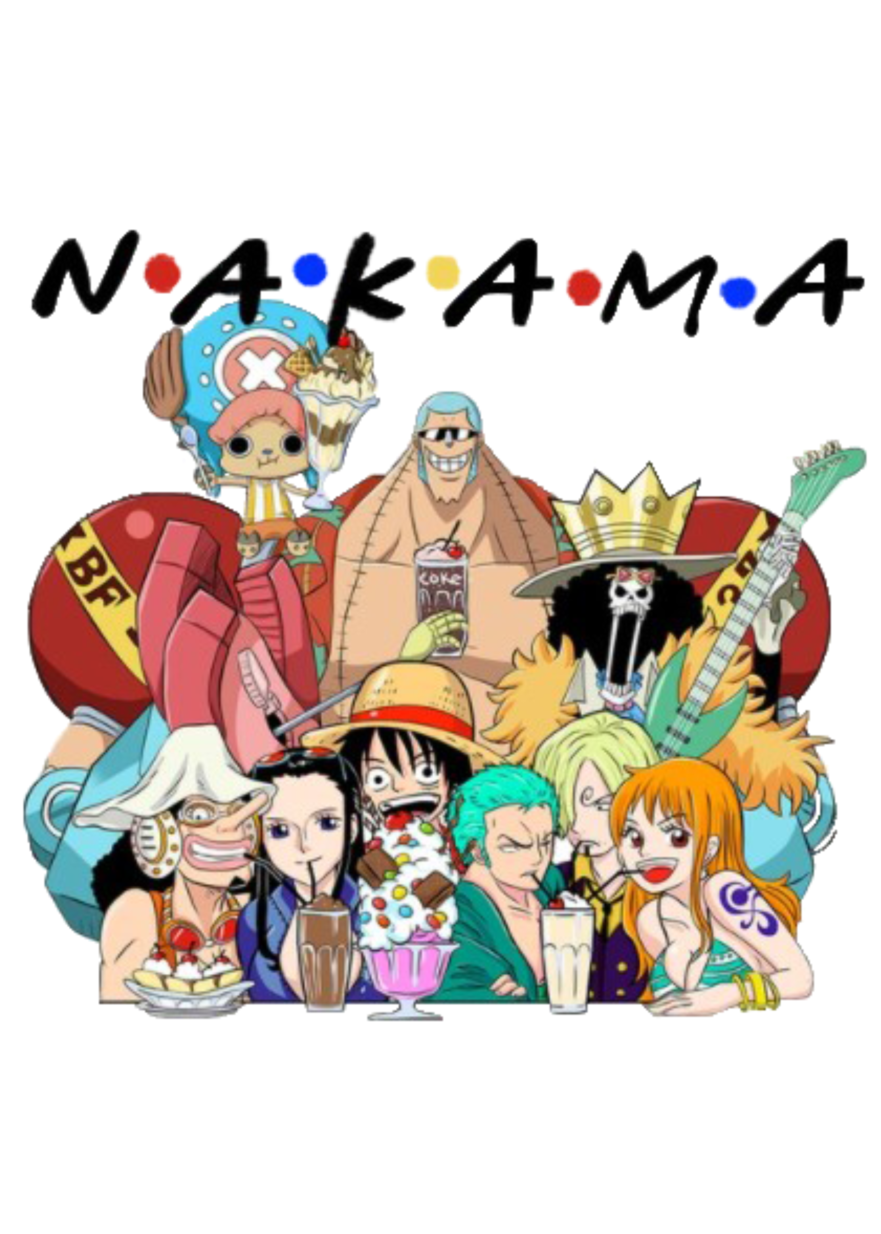 Nome do produto  Nakama - One Piece - Infantil (10-14)