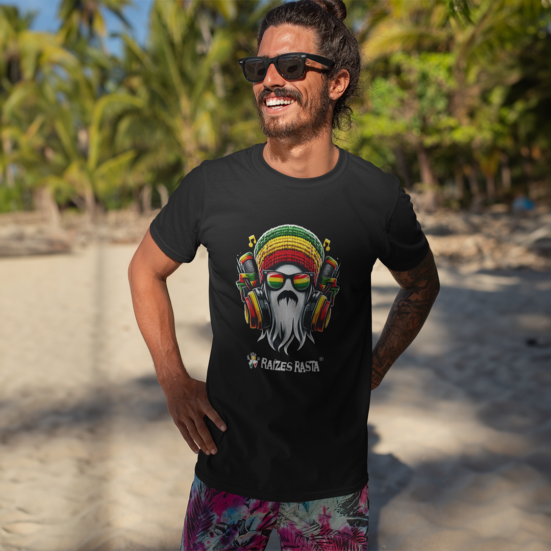 Camiseta Prime Raízes Rasta Beard Sunglasses
