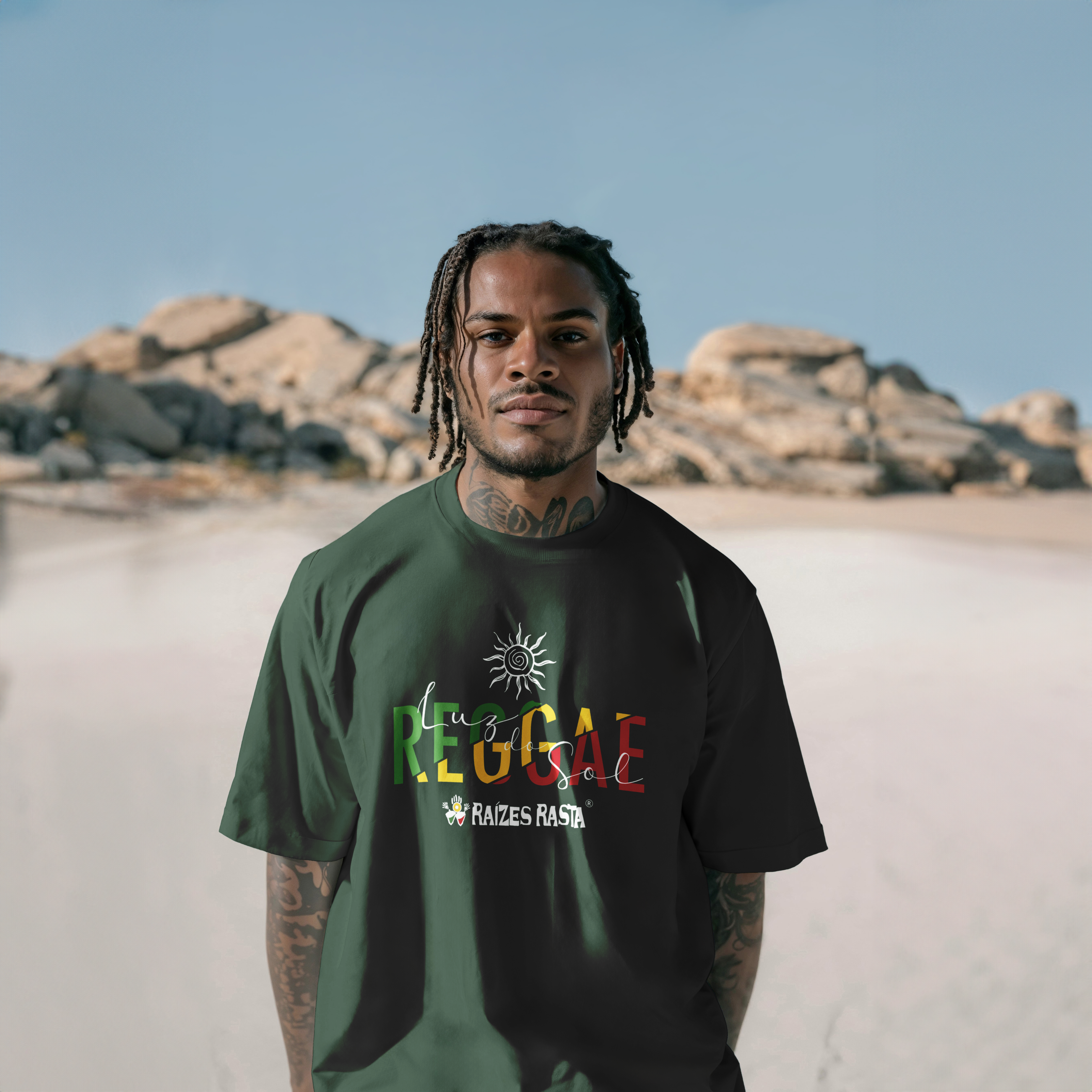 Camiseta Elite Premium - Raízes Rasta Luz do Sol