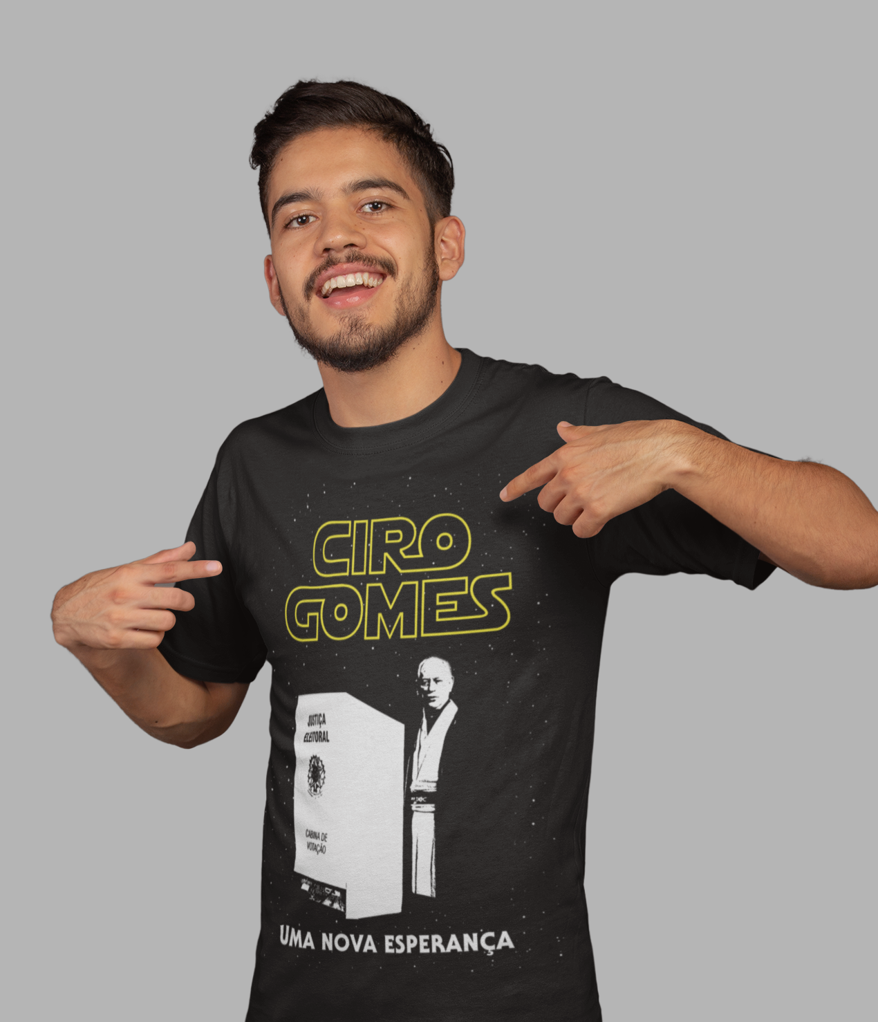 Nome do produto  Camiseta Uma Nova Esperança