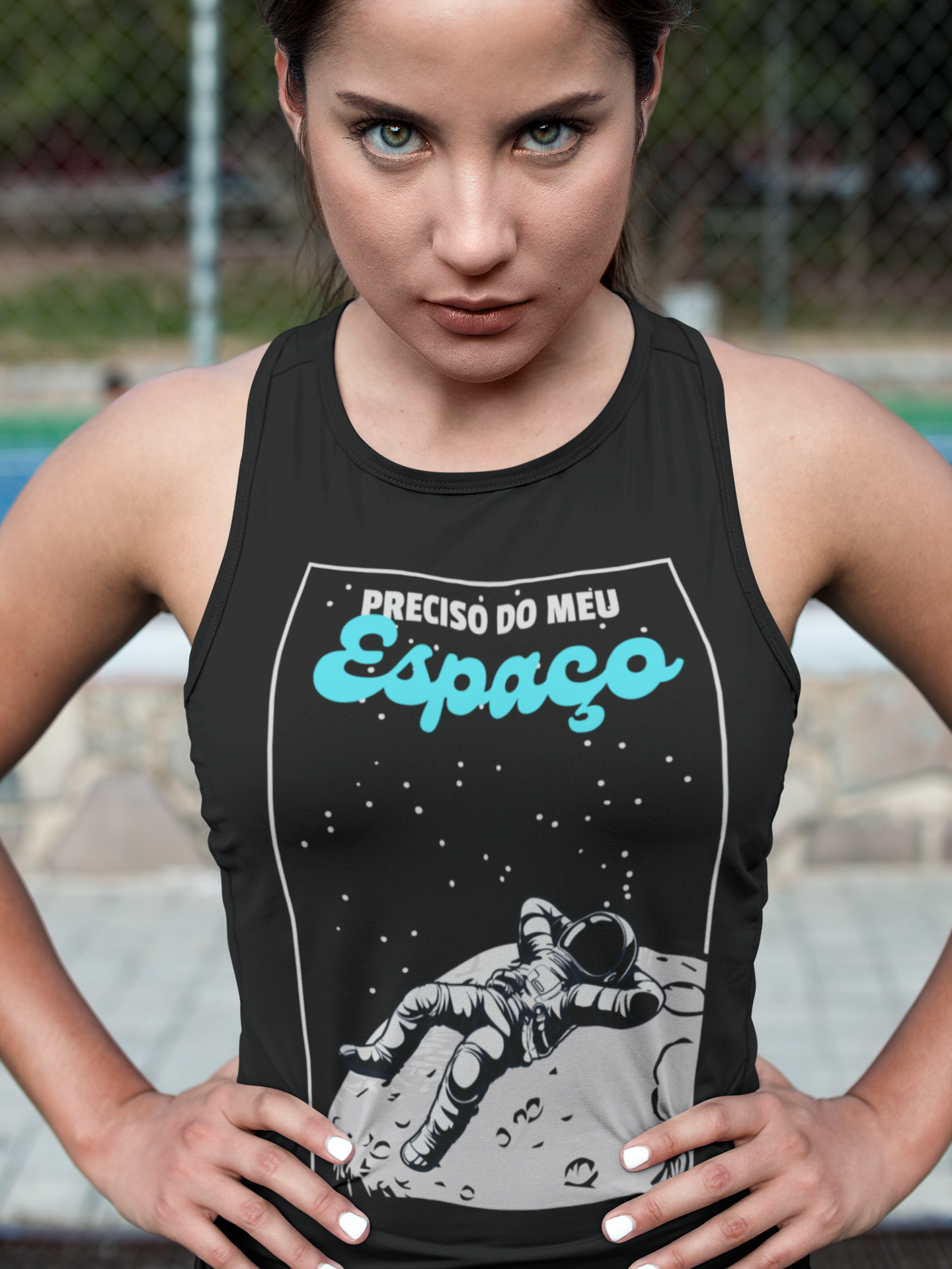 Regata Classic astronauta preciso do meu espaço