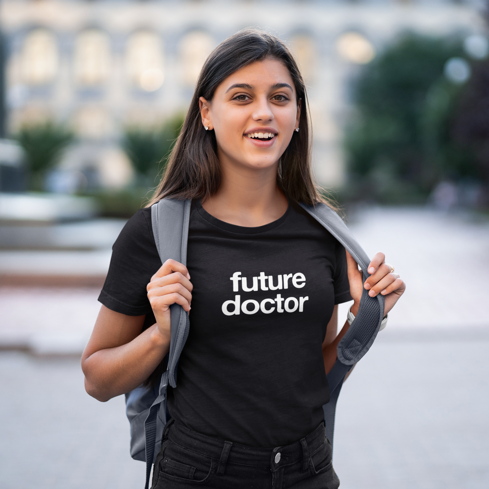 Camiseta Future Doctor (Preta)