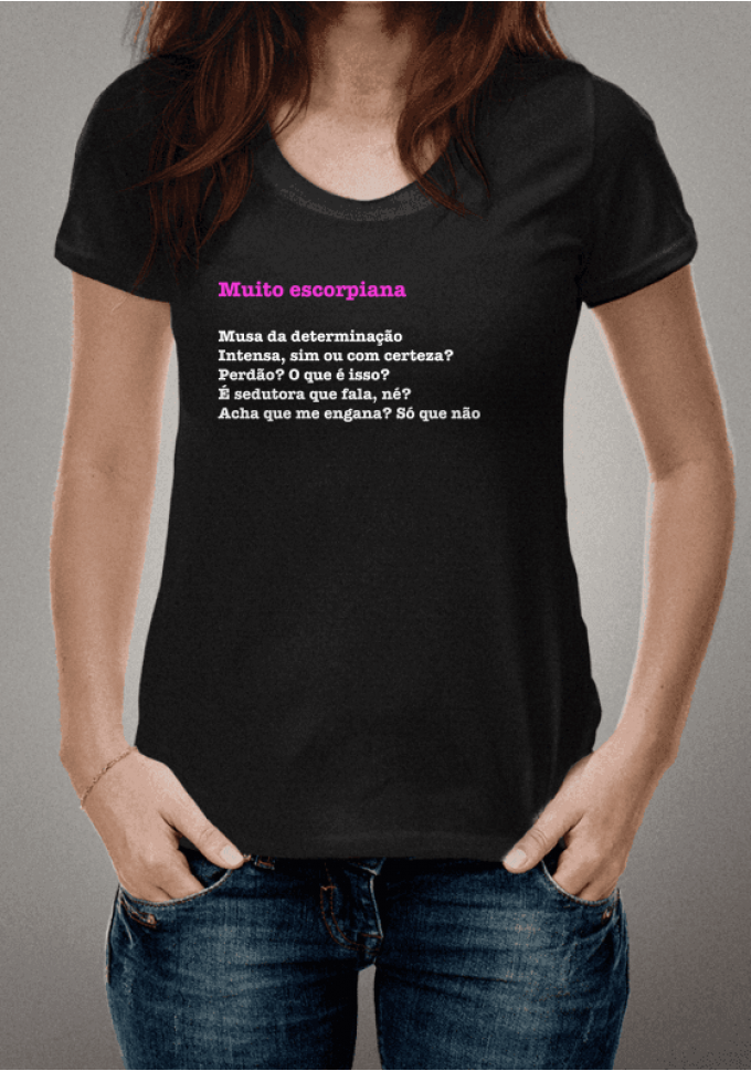 Nome do produto: Muito escorpiana