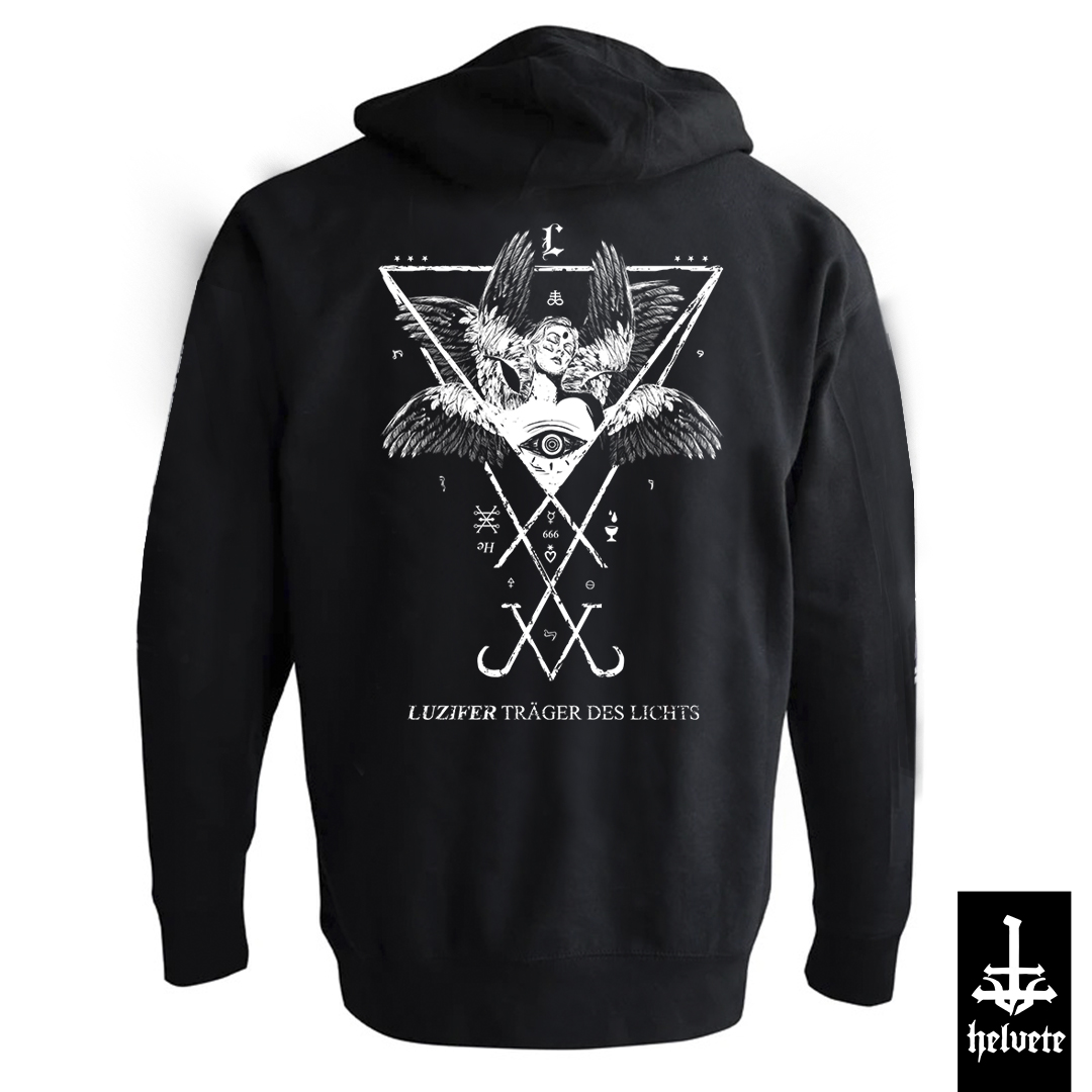 Nome do produto  Luzifer - Hoodie Zíper