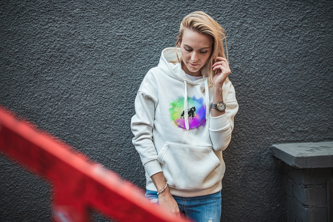 Nome do produto  Moletom Canguru Color Xplosion - GORILA co..