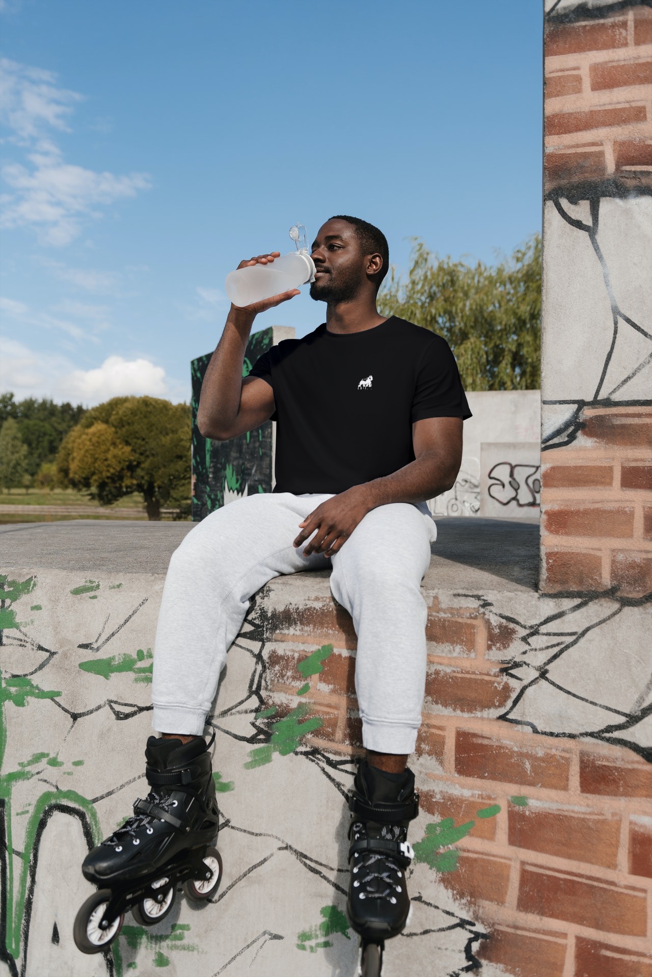 Nome do produto  CAMISETA PRETA BASICA - GORILA co.